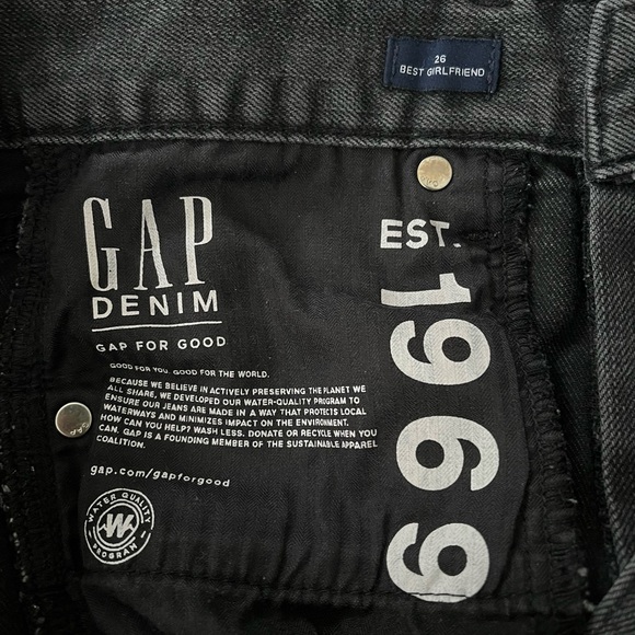 Gap Best Girlfriend Jeans Size 26 - Picture 6 of 7